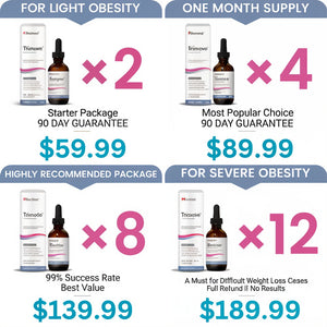 Trimova - Weight Loss Drops (x8 Bottles)