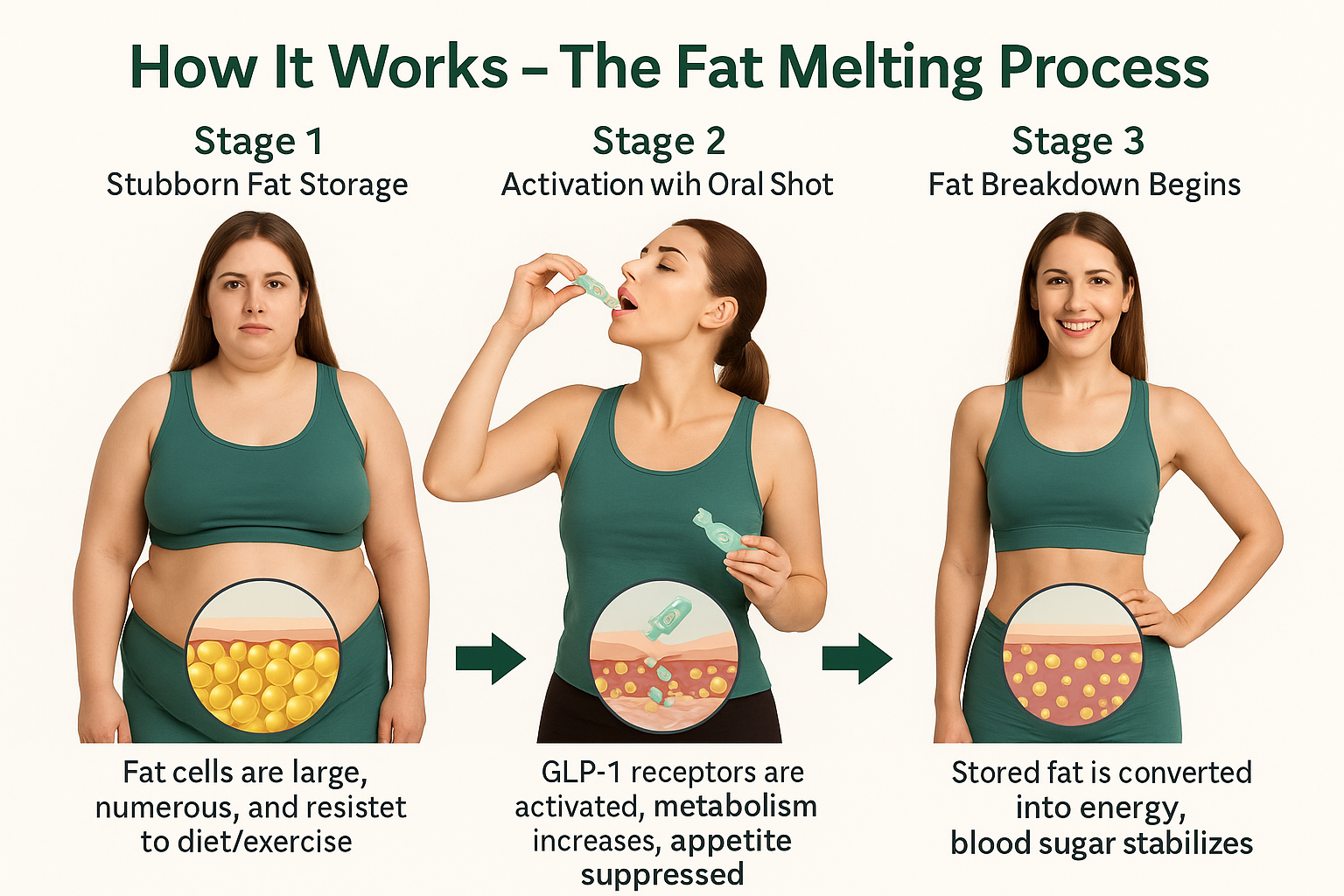 Pure GLP-1 Slimming Shots
